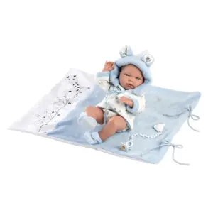 Produkt Llorens 73897 NEW BORN CHLAPEČEK realistická miminko s celovinylovým tělem 40 cm