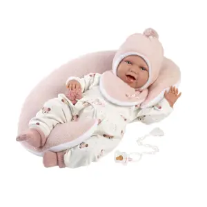 Produkt Llorens 74104 NEW BORN - realistická panenka miminko se zvuky a měkkým látkovým tělem - 42 cm