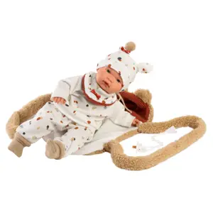 Produkt Llorens JOEL - realistická panenka se zvuky a měkkým látkovým tělem - 38 cm