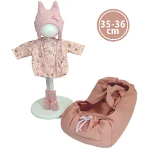 Produkt Llorens M635-72 obleček pro panenku miminko NEW BORN velikosti 35-36 cm