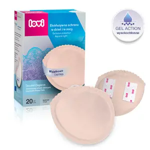 Produkt LOVI Tampóny do podprsenky Discreet Elegance béžové 20ks