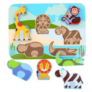 Produkt LucyLeo dřevěné puzzle Forest Animals