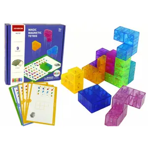 Produkt Magnetické kostky tetris 9 ks