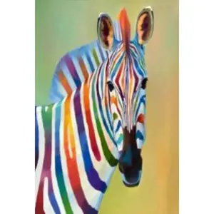 Malba podle čísel Zebra 40 x 50