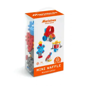 Marioinex MINI WAFLE 70 ks Konstruktér chlapci