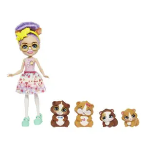 Mattel Enchantimals Glee Guinea Pig s rodinkou