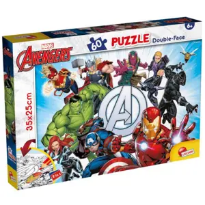 Produkt Oboustranné podlahové puzzle M-Plus 60 dílků Marvel Avengers 99658 LISCIANI