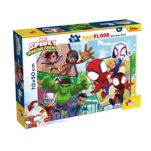 Produkt Oboustranné podlahové puzzle Maxi Floor 24 dílků Marvel Spidey