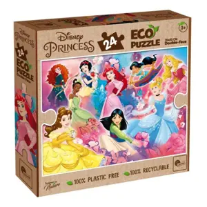 Produkt Oboustranné puzzle 24 dílků eko Princezny Princess 91829 LISCIANI