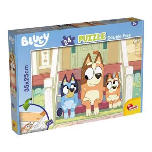 Produkt Oboustranné puzzle M-Plus 24 dílků Bluey Mr Monkey Jocks 99559 LISCIANI