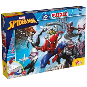 Produkt Oboustranné puzzle M-Plus 48 dílků Marvel Spiderman