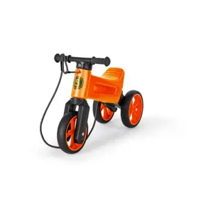 Produkt Odrážedlo FUNNY WHEELS Rider SuperSport oranž. 2v1+popruh, výš. sedla 28/30cm nos. 25kg 18m+ v sáčku