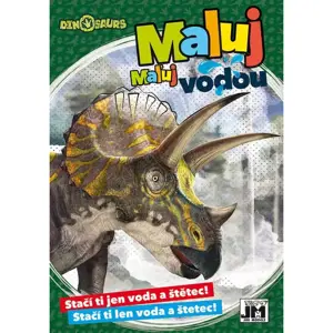 Produkt Omalovánka A5 Maluj vodou Dinosauři