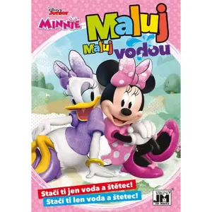 Produkt Omalovánka A5 Maluj vodou Minnie