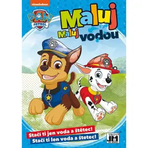 Produkt Omalovánka A5 Maluj vodou Paw Patrol