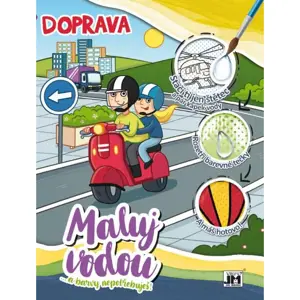 Produkt Omalovánka vodová A4 Doprava