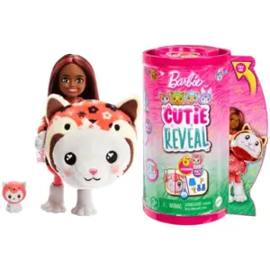 Produkt Panenka Barbie Cutie Reveal Chelsea Red Panda Cat Panda HRK28 MATTEL