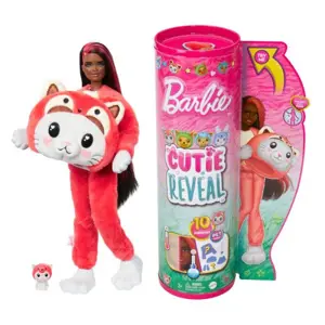 Produkt Panenka Barbie Cutie Reveal Kitty-Panda červená