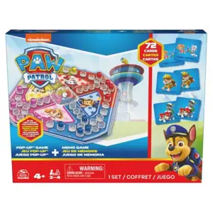 Paw Patrol - Memory  Pop Up Game Spin Master