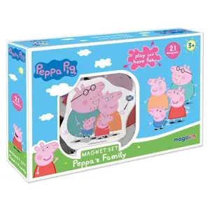 Peppa Pig magnety Peppa's family