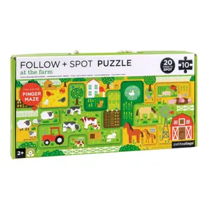 Produkt Petitcollage Bludiště a puzzle Farma