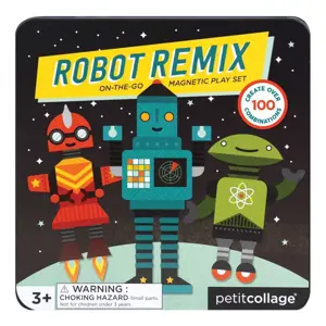 Produkt Petitcollage Magnetická knížka Roboti