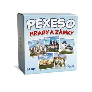 Produkt Pexeso Hrady a zámky ČR v krabičce