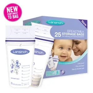 Philips Avent Carero Sada sáčků na mléko 25 kusů 180 ml