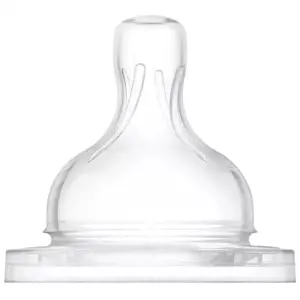 Produkt Philips Avent dudlík na kojeneckou láhev airflex variabilní průtok transparentní 2 ks