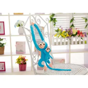 Plyšák Monkey s Baby Blue 90 cm