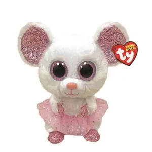 Produkt Plyšák Ty Beanie Boos NINA myš bílá balerína 24cm