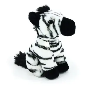 Produkt plyšová zebra sedící, 18 cm