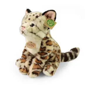 Plyšový ocelot sedící 28 cm ECO-FRIENDLY