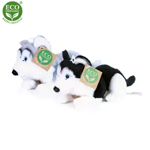 Produkt Plyšový pes husky 17 cm ECO-FRIENDLY