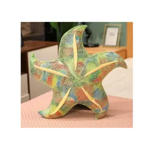 Plyšový Starfish Green Polštář 20 cm