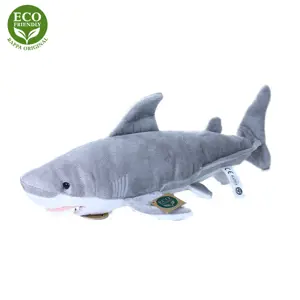 Plyšový žralok 36 cm ECO-FRIENDLY