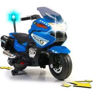 Policejní motorka FEBER 12V baterie - do 30 kg