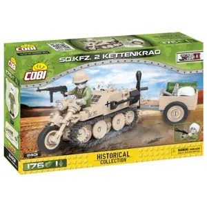 Produkt Polopásové vozidlo Sd.Kfz. 2 Kettenkrad HK 101 COBI 2401 - World War II