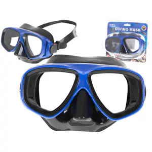 Potápěčská maska plavecké brýle černé