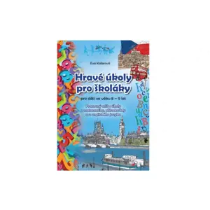 Produkt Pracovní sešit Hravé úkoly pro školáky 8-9 let CZ verze 20x29cm