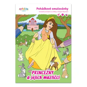 Produkt Princezny a její mazlíčci omalovánka A5