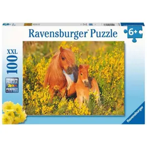 Produkt Puzzle 100 dílků XXL Poníci