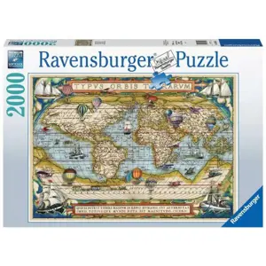 Produkt Puzzle 2000 dílků Kolem světa RAVENSBURGER