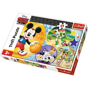 Puzzle 24 dílků Maxi Disney Čas na sport!