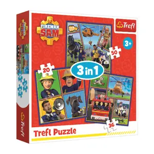 Puzzle 3v1 Den hasiče Sama