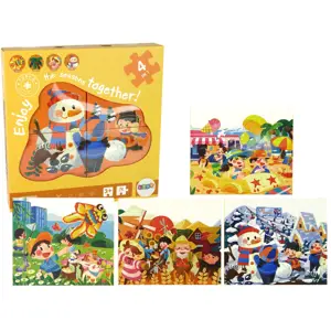 Produkt Puzzle 4 v 1 roční období