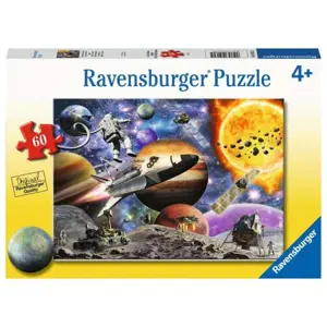 Puzzle 60 dílků Prozkoumejte vesmír. Dobytí vesmíru 051625 Ravensburger