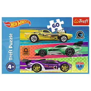 Puzzle 60 ks Race / Hot Wheels