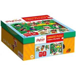 Produkt Puzzle Maxi Ludattica Animované Děti světa LISCIANI