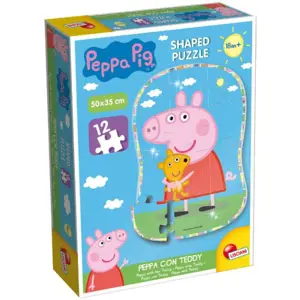 Puzzle Peppa pig 12 dílků